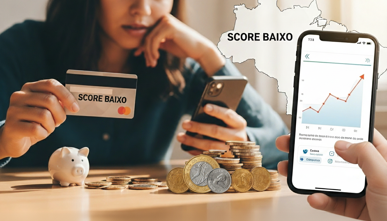 Score de crédito baixo? Descubra como aumentar sua pontuação mais rápido
