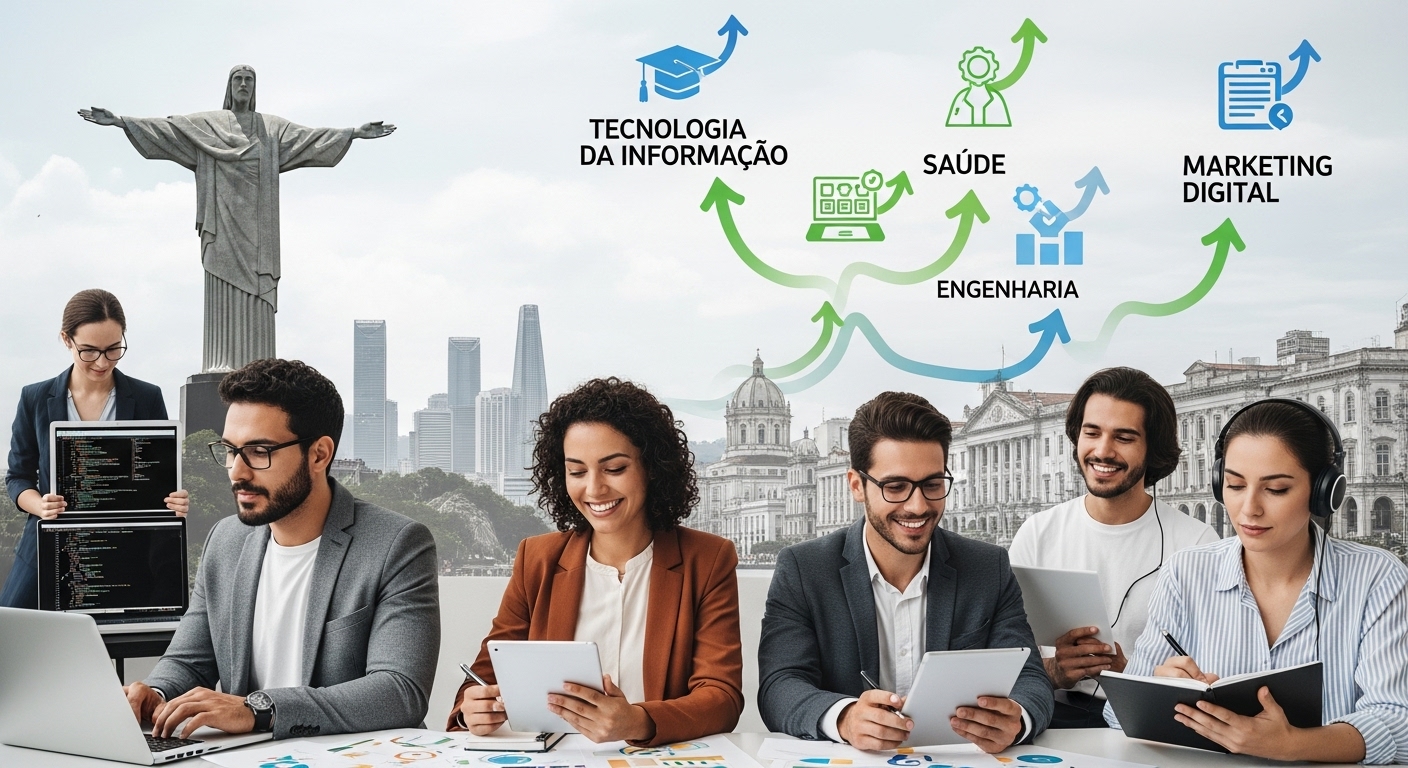 Cursos com Alta Demanda no Mercado de Trabalho Brasileiro