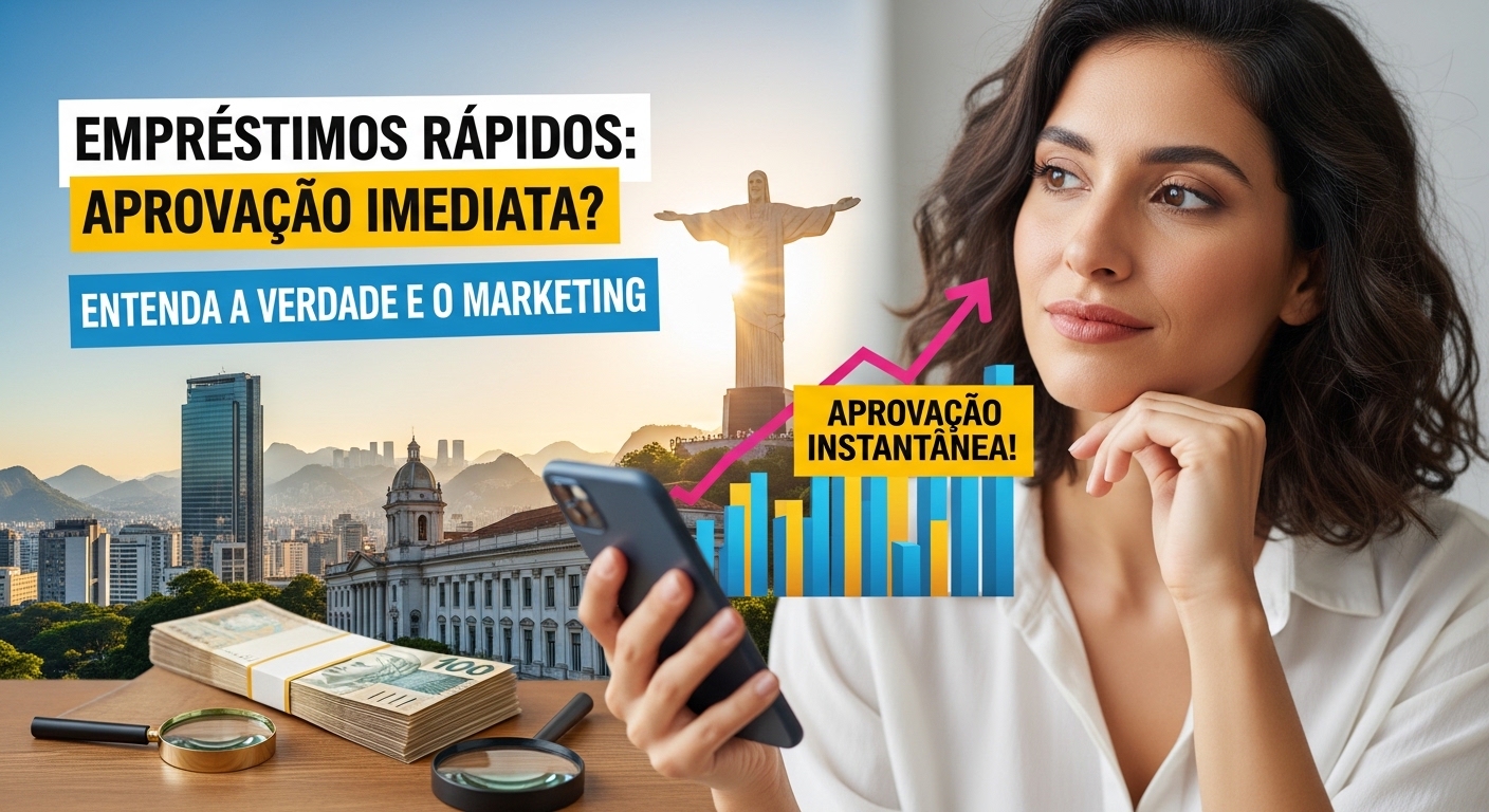 Empréstimo rápido cai na hora? Entenda o que é verdade e o que é marketing